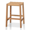 Larsen 65cm Rattan Bar Stool - Natural