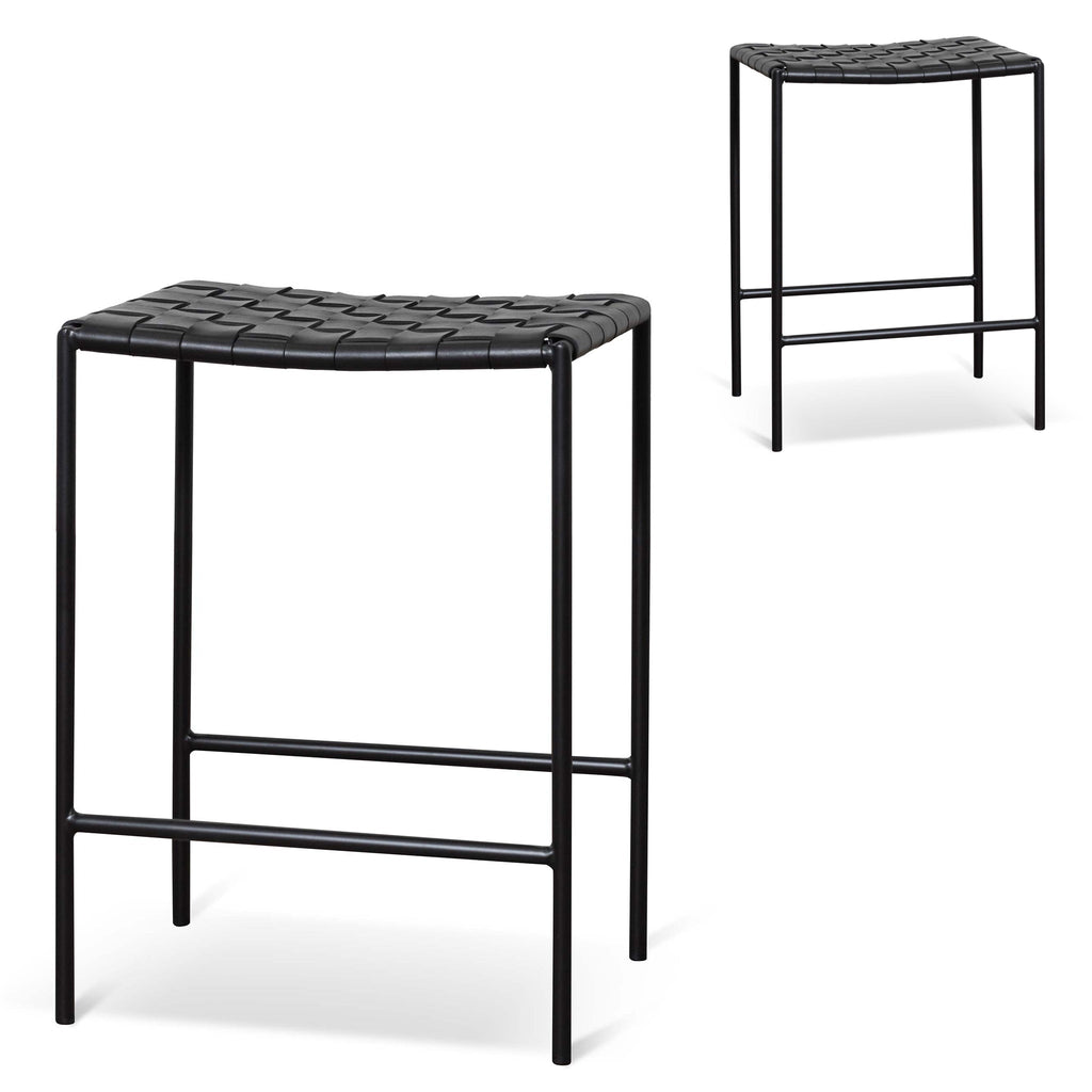 Larsen Bar stool - Black (Set of 2)