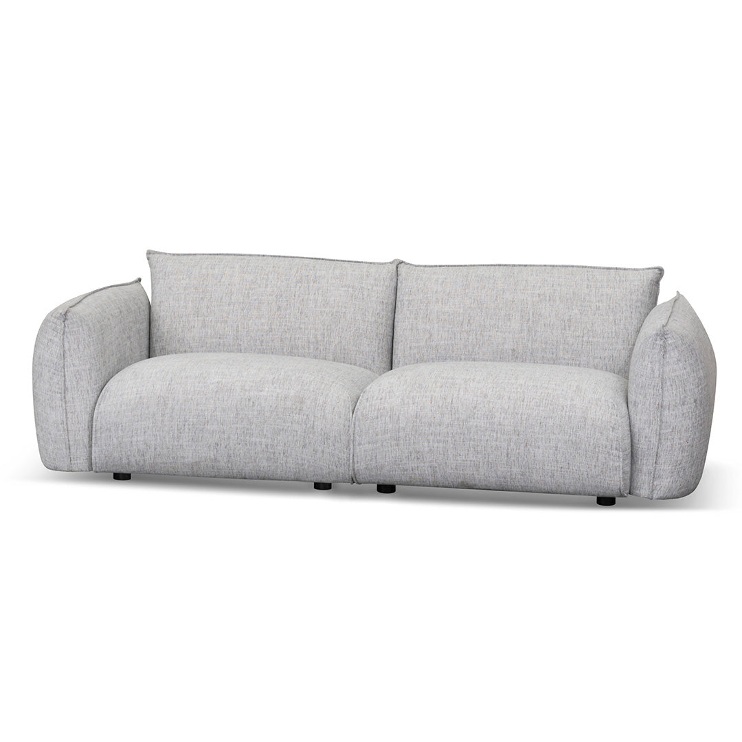 Light Spec Grey 3 Seater Sofa