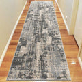 Saray Rugs Lotus Grey Hallway Runner 2617