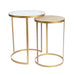 MANHATTAN ROUND NESTING SIDE TABLES