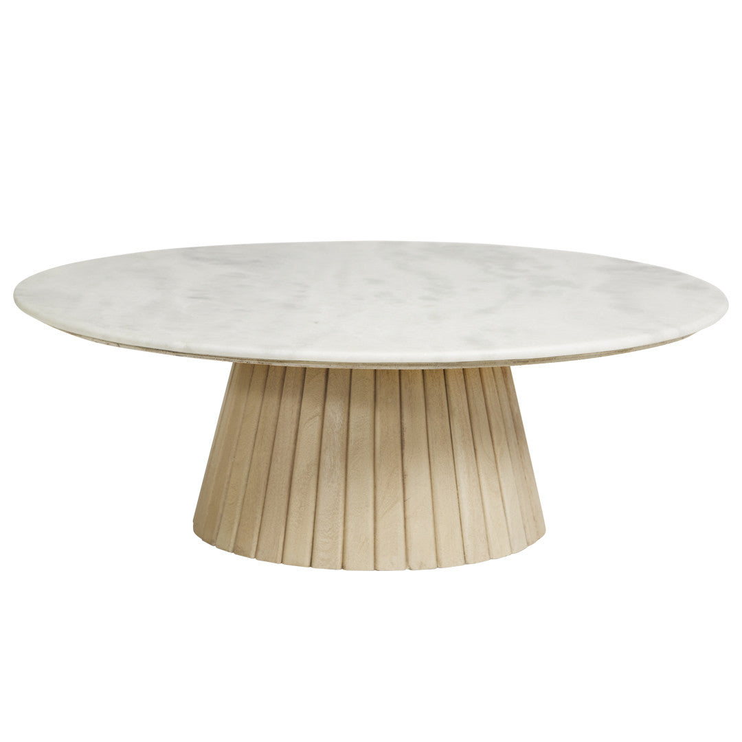 MELROSE MARBLE COFFEE TABLE