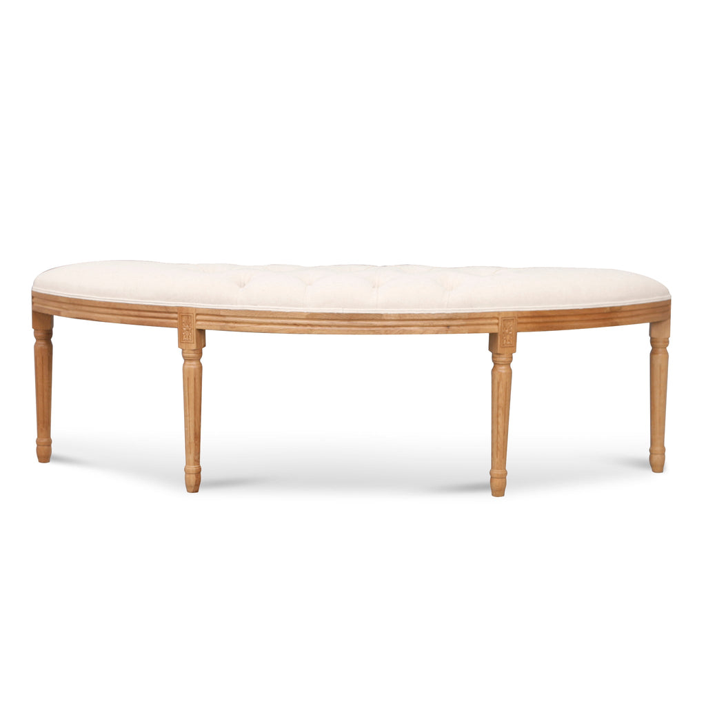 CDB8002-LJ 1.48m Oak Bench -Light Beige