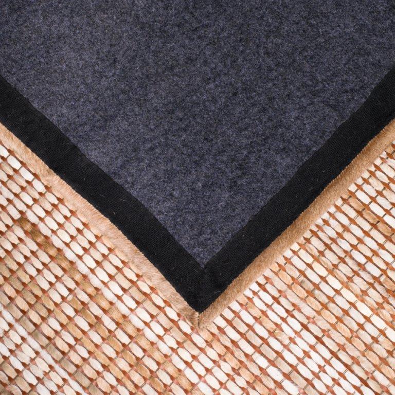 Colorscope Hide Collection Brazilian Cow Hide & Leather Rug