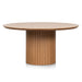 Marty 1.5m Wooden Round Dining Table - Natural