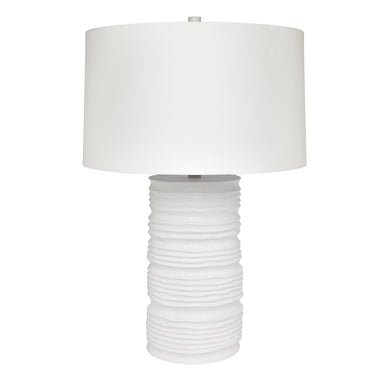 Matisse Table Lamp - White w White Shade