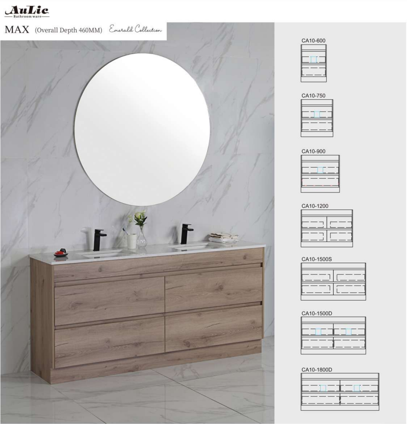 Aulic Max Finger Pull Vanity