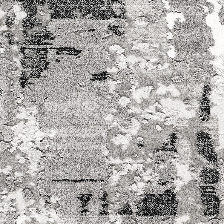 Saray Rugs Maxim  Grey Hallway Runner 8534