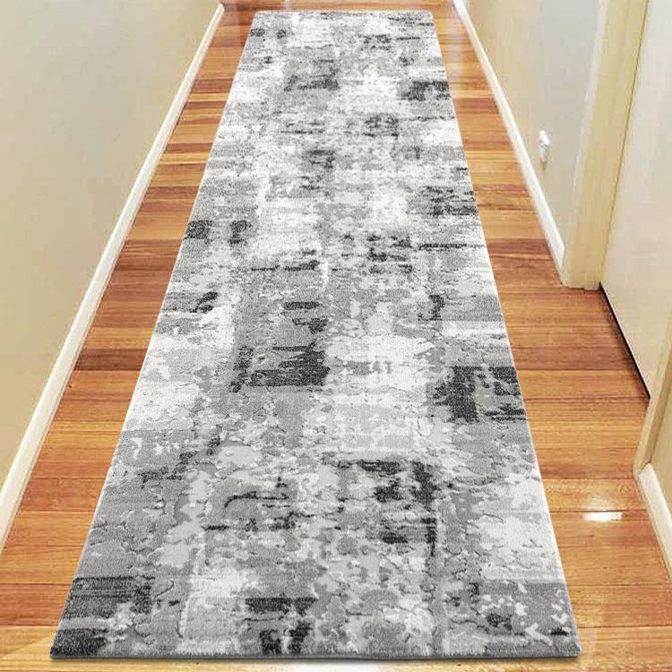 Saray Rugs Maxim  Grey Hallway Runner 8534