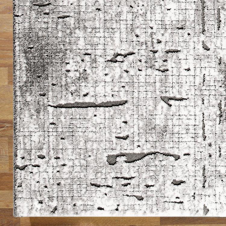 Saray Rugs Maxim  Grey Hallway Runner 8547