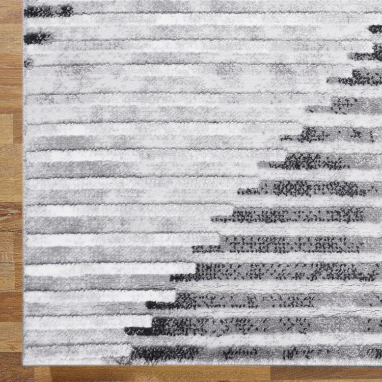 Saray Rugs Maxim  Grey Hallway Runner 8599