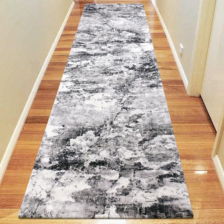 Saray Rugs Maxim  Grey Hallway Runner 8605