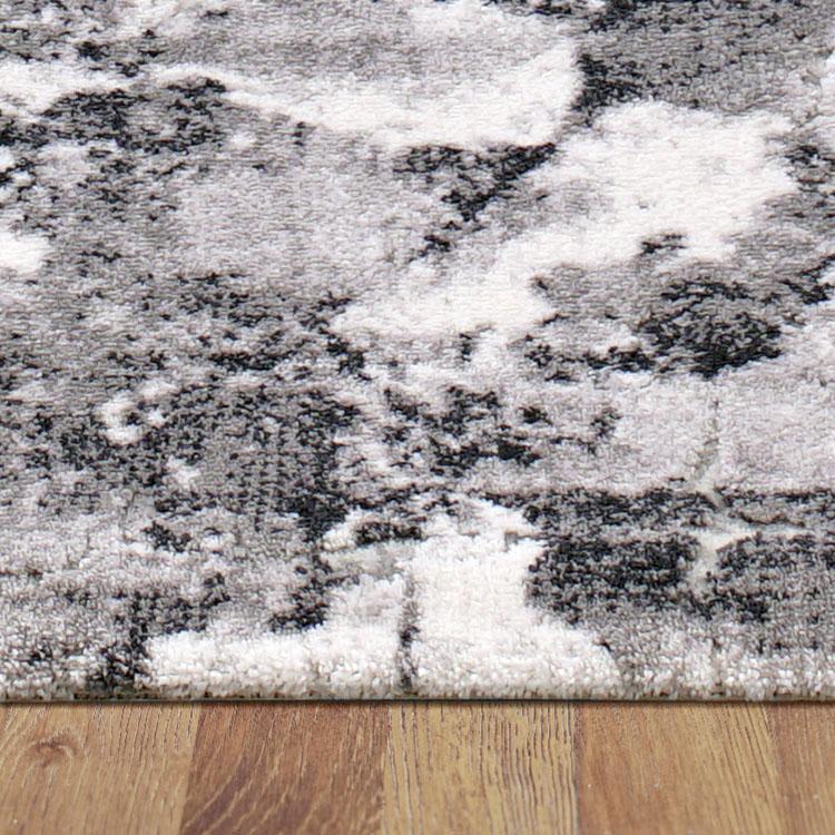 Saray Rugs Maxim  Grey Hallway Runner 8605