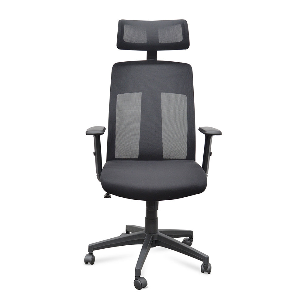 Metro Mesh Office Chair - Black