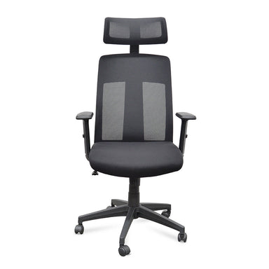 Metro Mesh Office Chair - Black