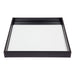 Miles Mirrored Tray - Medium Black