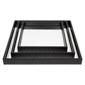 Miles Mirrored Tray Set of 3 Black
Success
