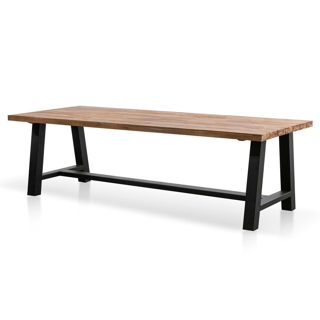 Natural Outdoor Dining Table 