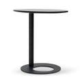 Nielson 50cm Wooden Side Table - Full Black