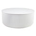Nomad Round Coffee Table - White