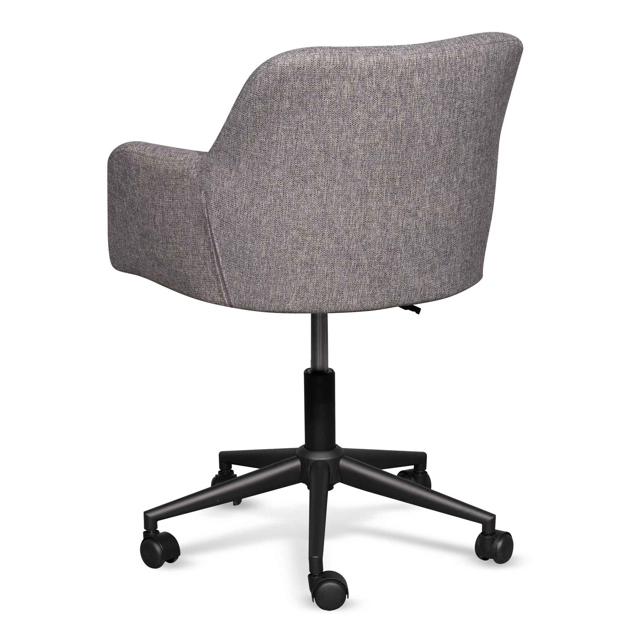 Osian Fabric Office Chair - Lead Grey