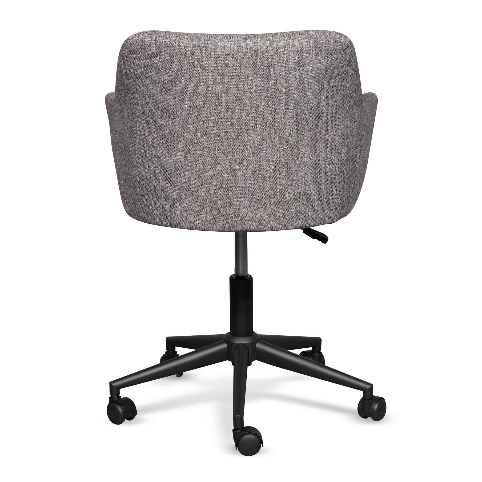 Osian Fabric Office Chair - Lead Grey