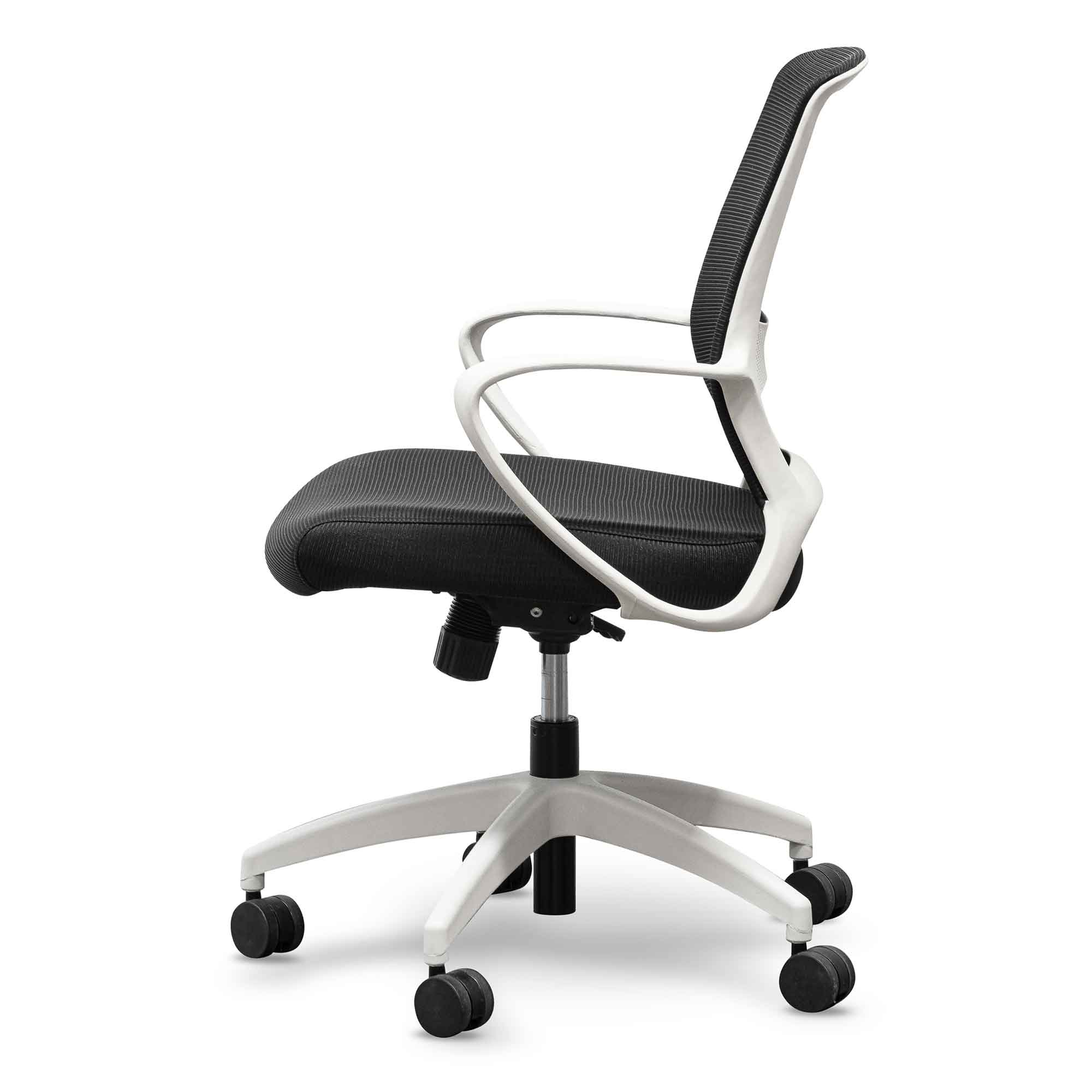 Idris Egronomic Mesh Office Chair - Full Black