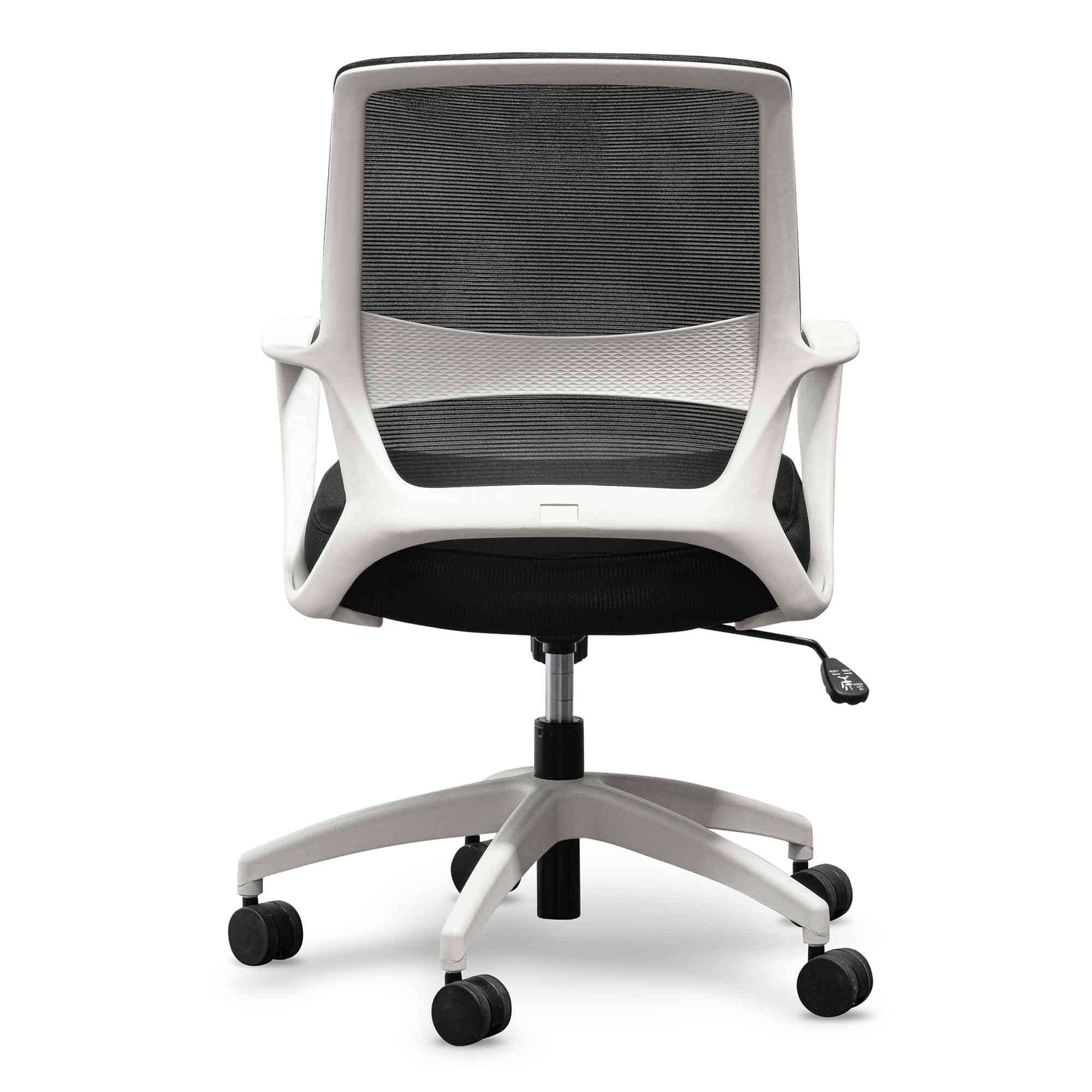 Idris Egronomic Mesh Office Chair - Full Black