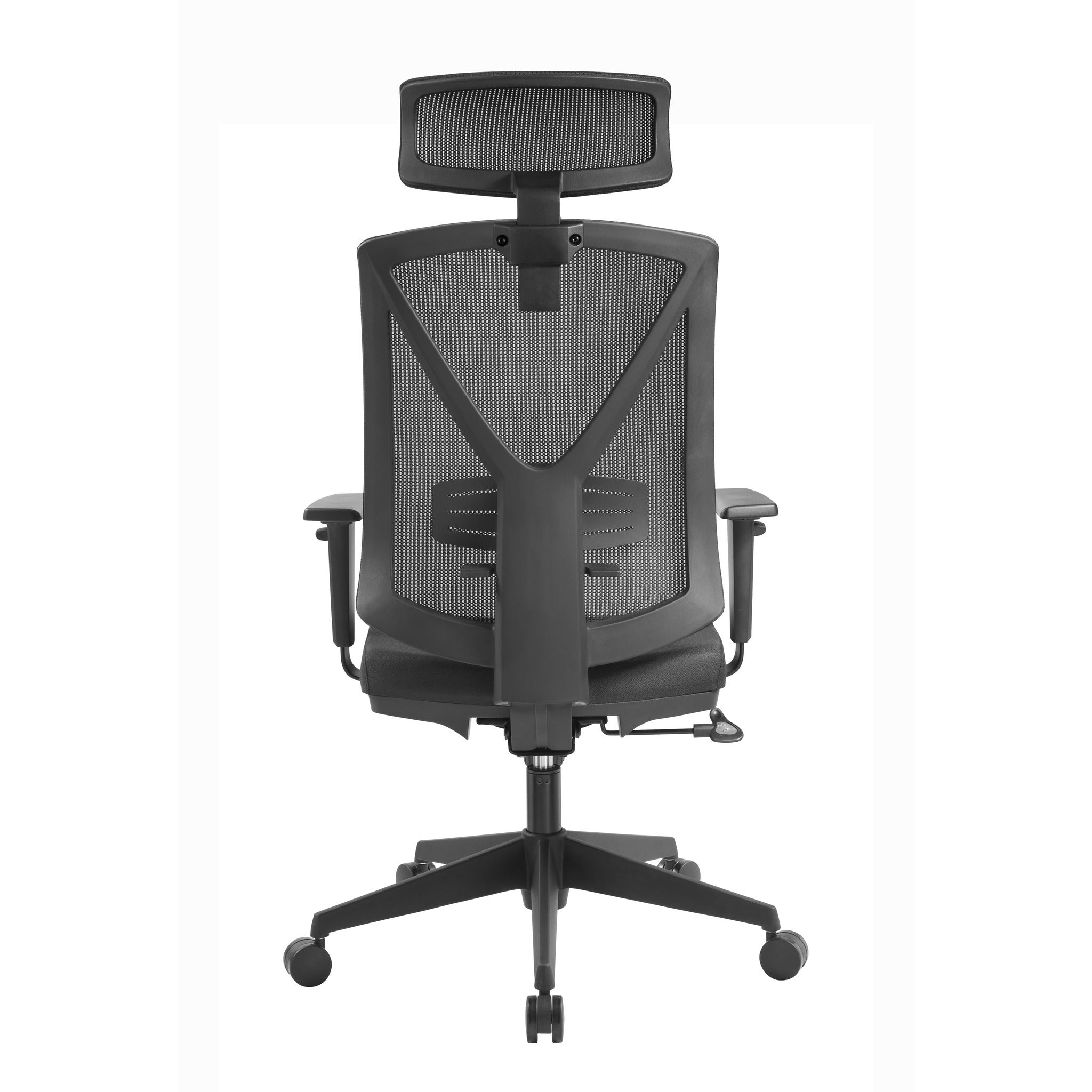 Ergo Mesh Ergonomic Office Chair with Headrest - Black