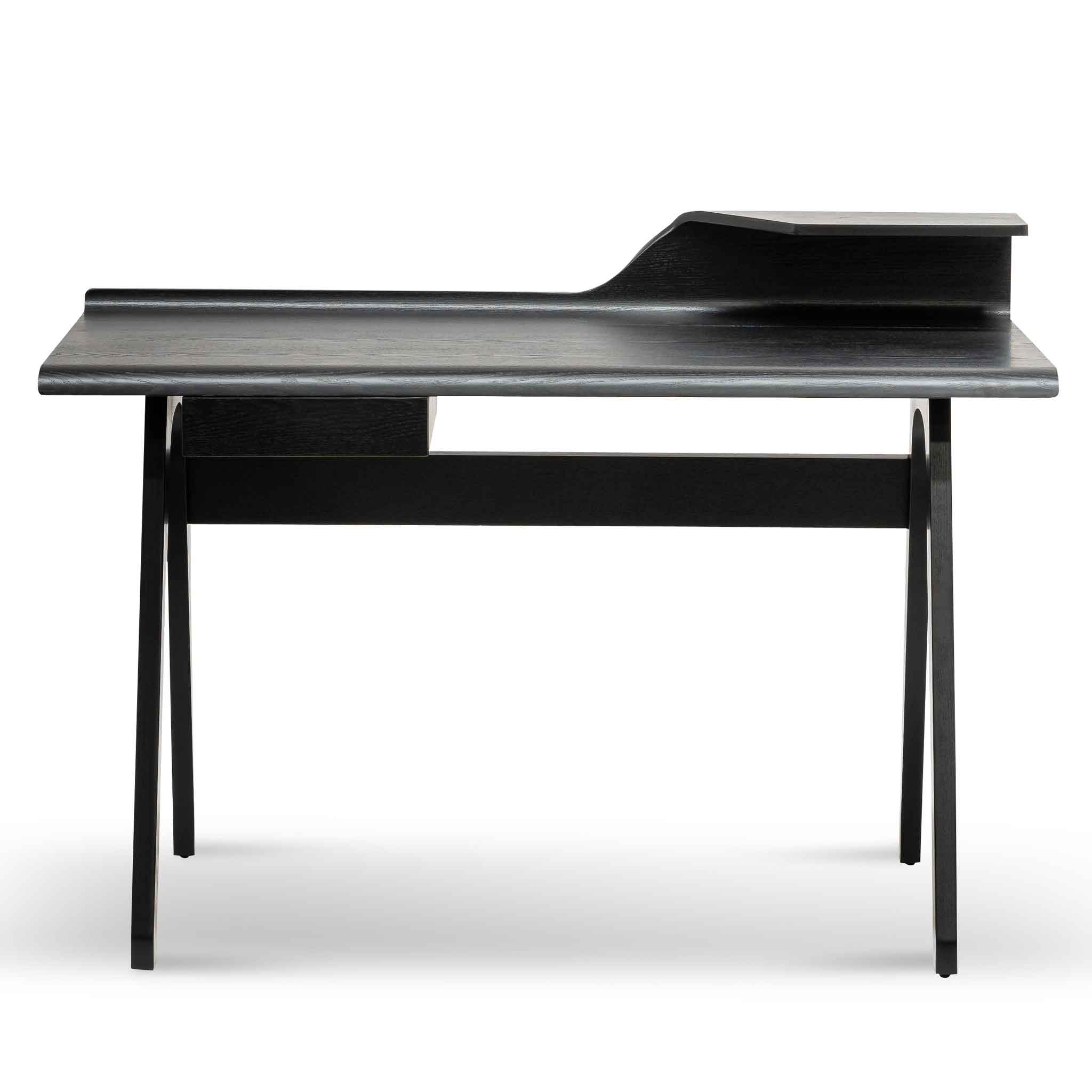 Belinda Wooden Home Office Desk - Black