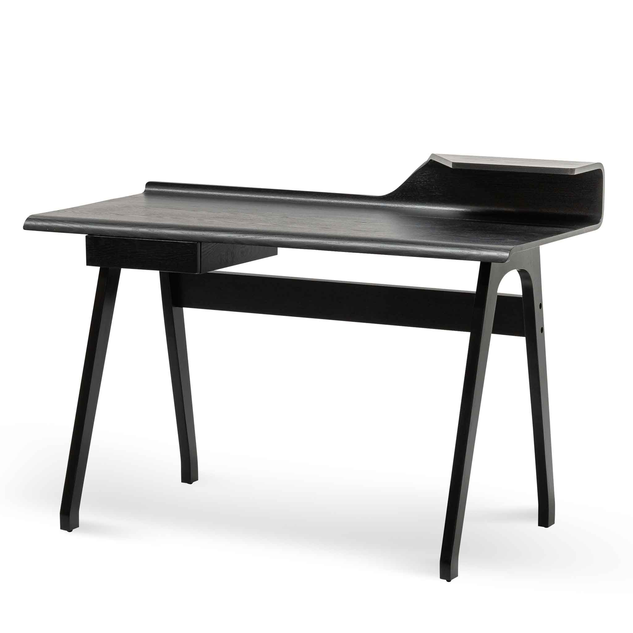 Belinda Wooden Home Office Desk - Black