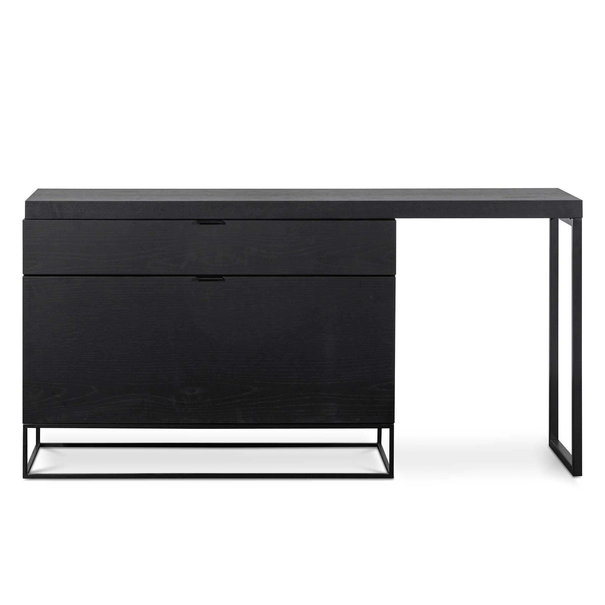 Anwen Extendable Home Office Desk - Black