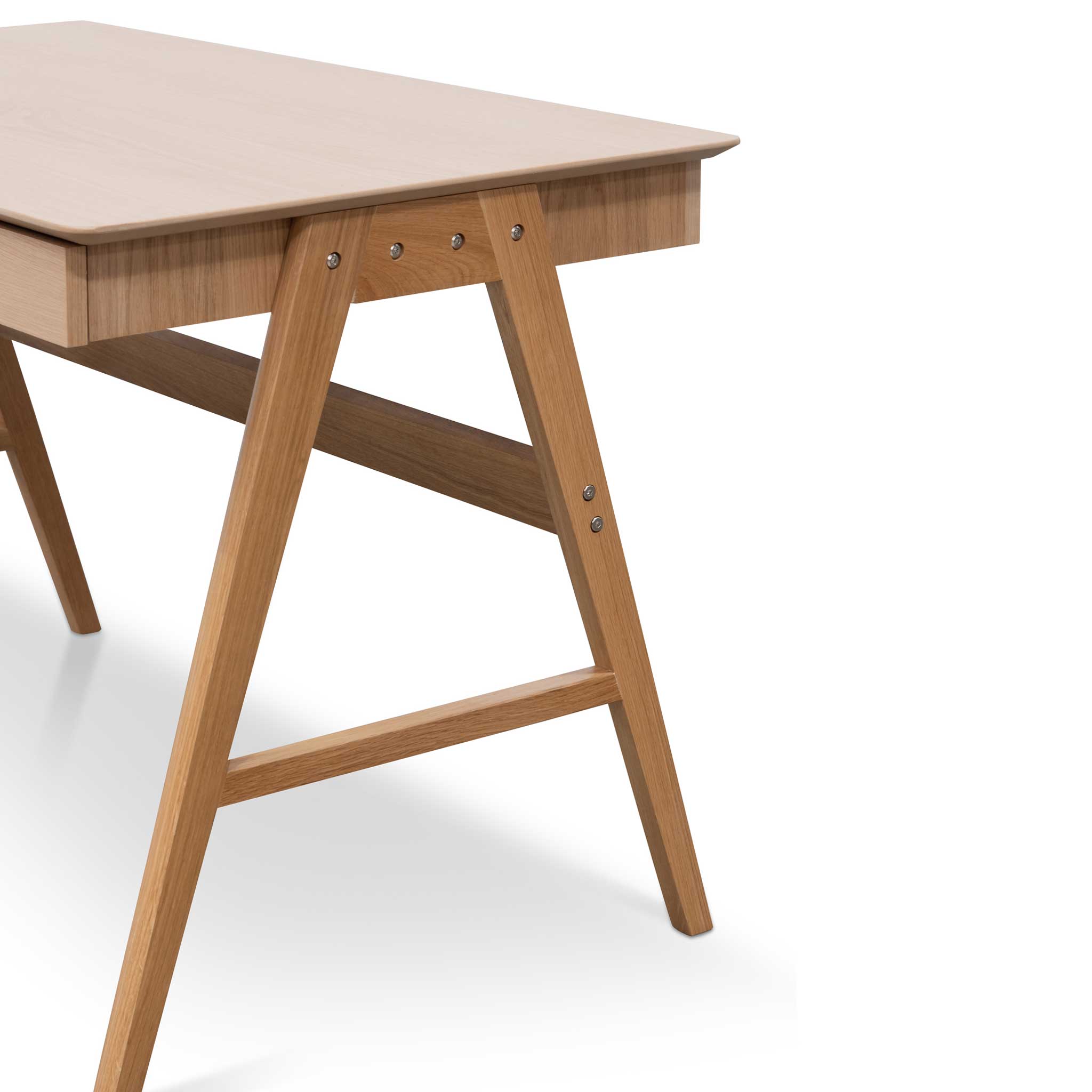 Wooden Office Desk - Natural