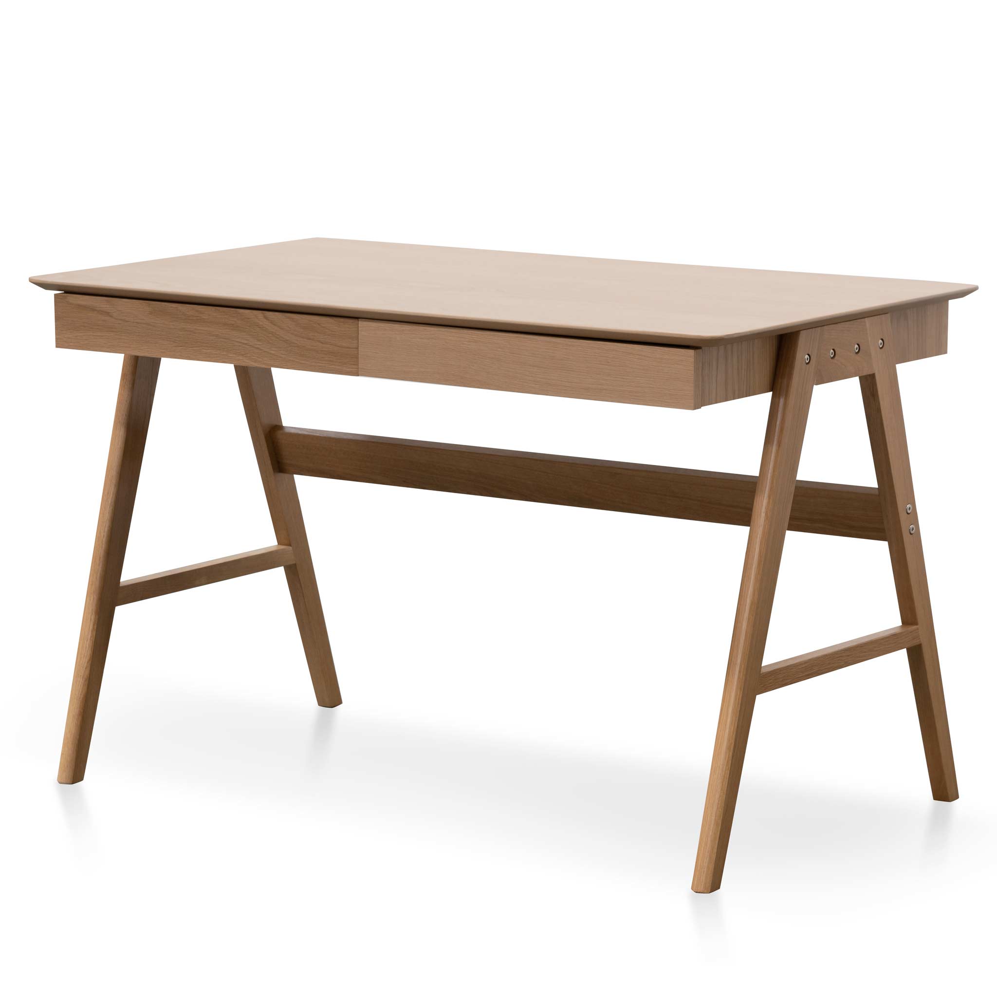 Wooden Office Desk - Natural