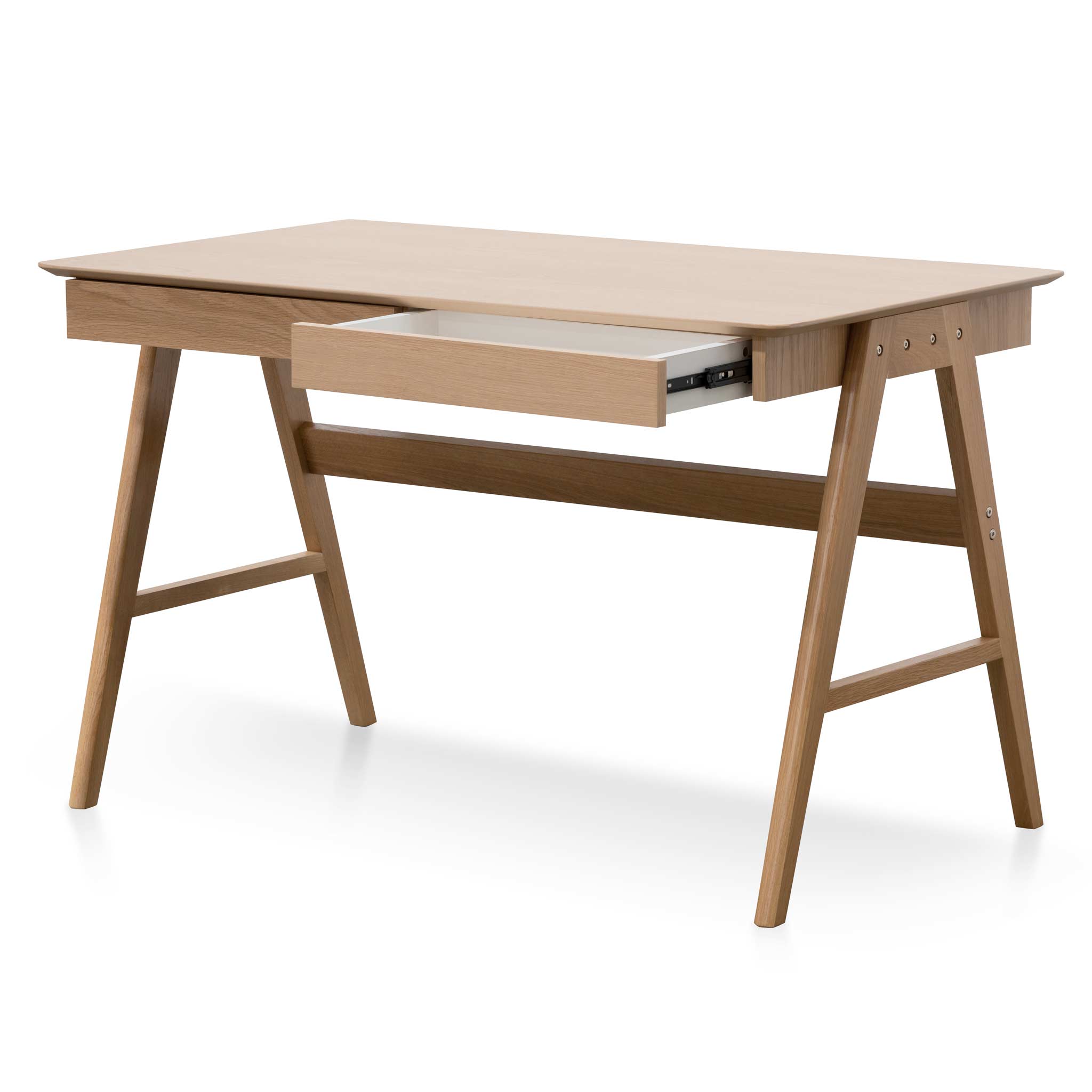 Wooden Office Desk - Natural