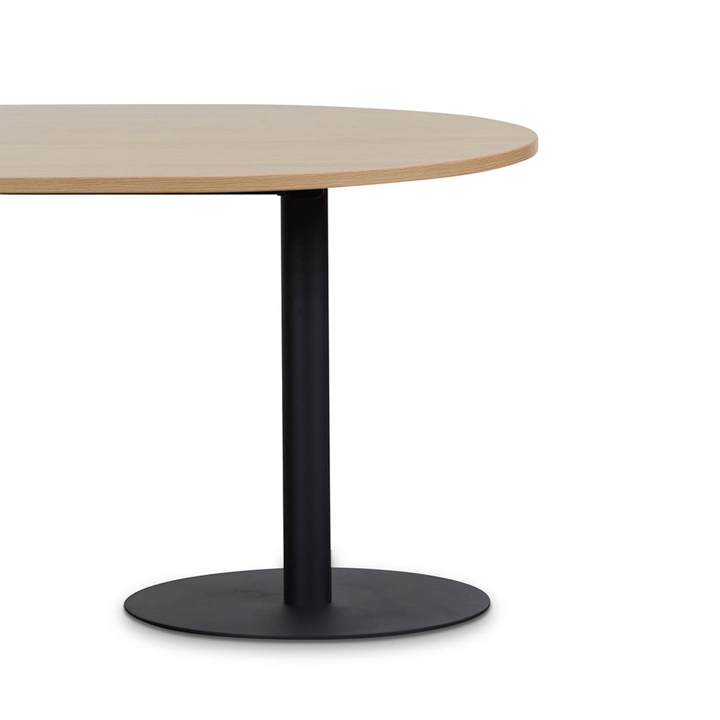 Ripponlea 3m Oval Meeting Table - Natural