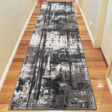 Saray Rugs Odessa Grey Hallway Runner ODES801501907GRE