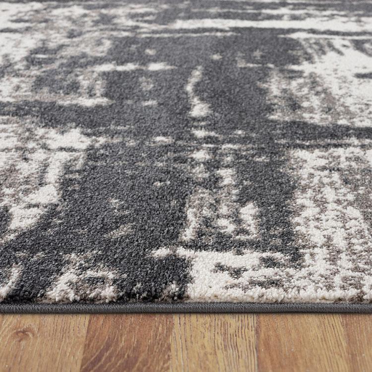 Saray Rugs Odessa  Grey Hallway Runner 1907
