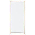 Oliverio Floor Mirror - Gold Leaf