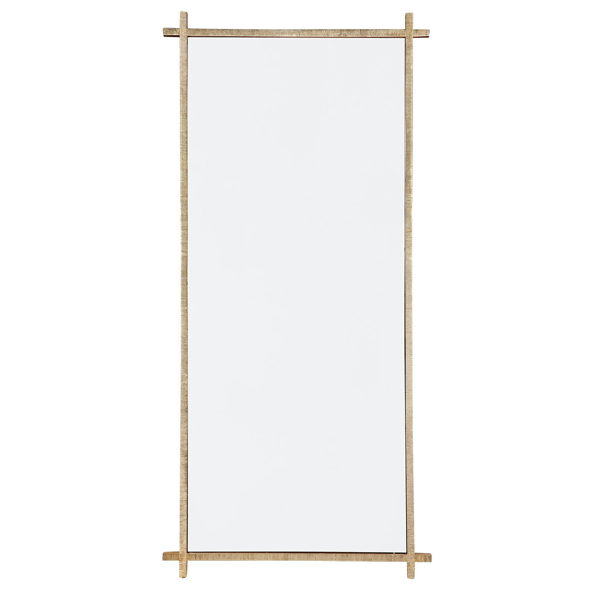 Oliverio Floor Mirror - Gold Leaf