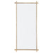 Oliverio Floor Mirror - Gold Leaf