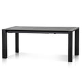 Otis Extendable Wooden Dining Table - Black