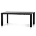 Otis Extendable Wooden Dining Table - Black