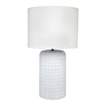 Patronga Table Lamp - White