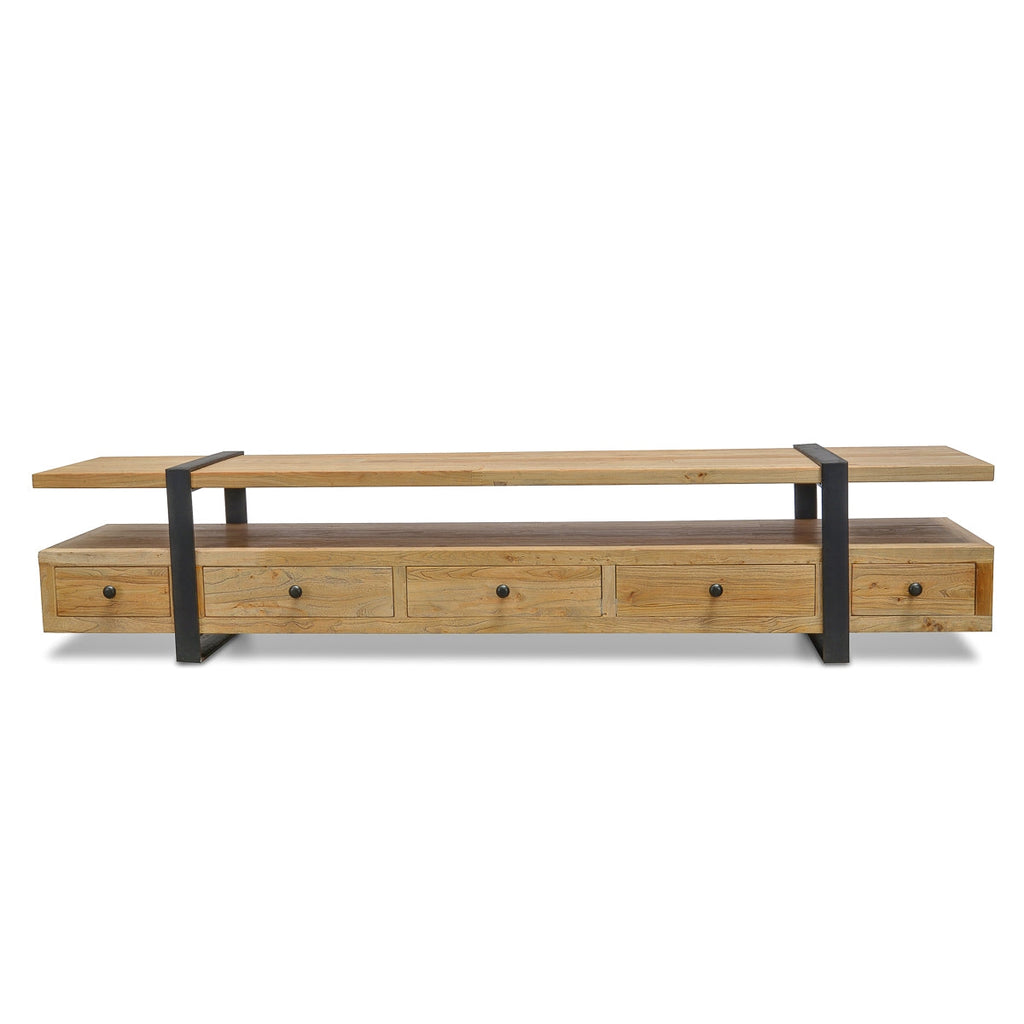 Phoenix Reclaimed Lowline 2.2m TV Entertainment Unit