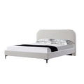  Queen Bed Frame - Cream White