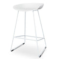 Quinn 65cm Bar Stool -White