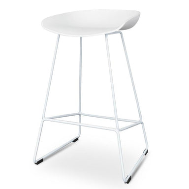 Quinn 65cm Bar Stool -White