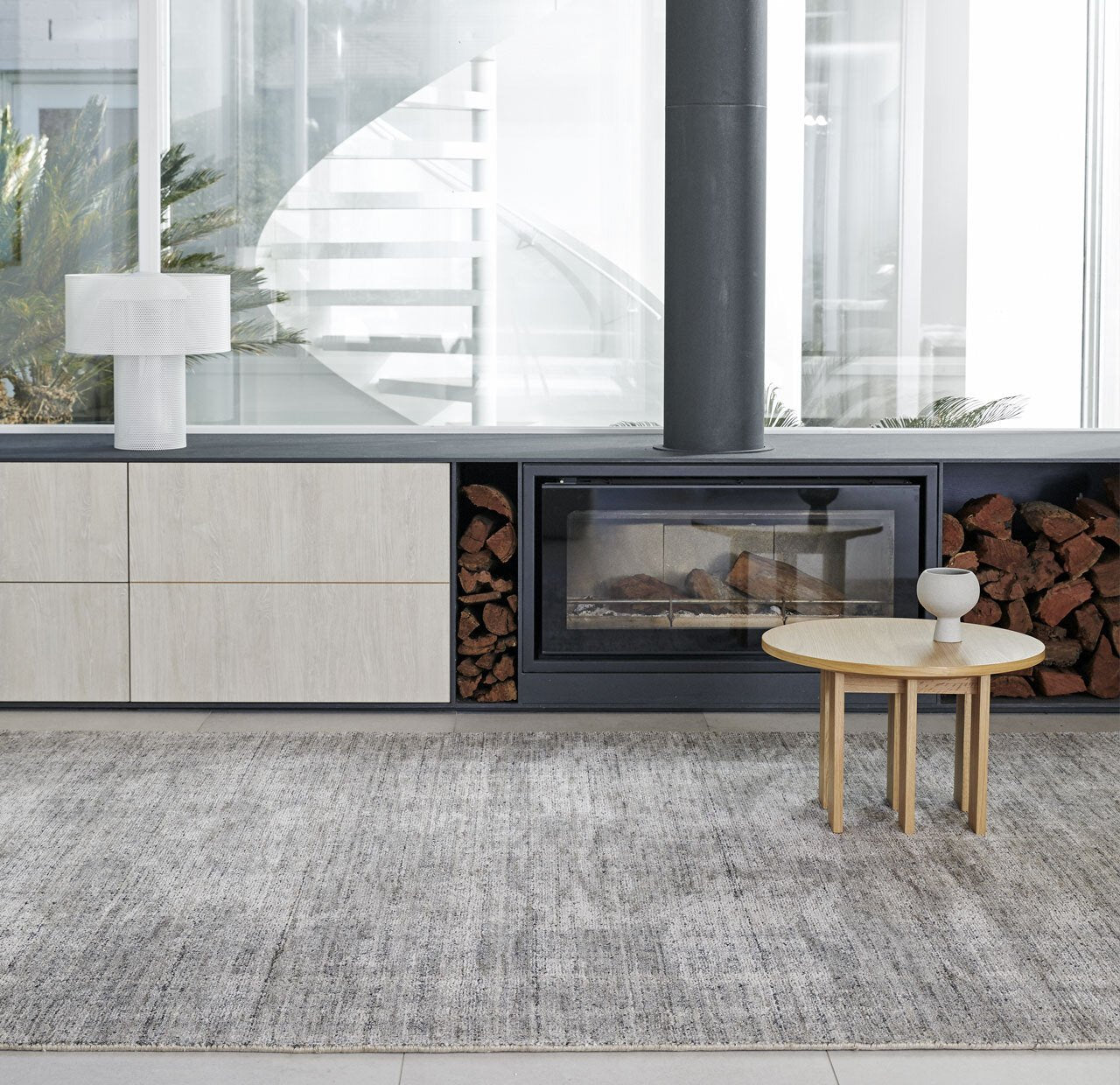 Weave Granito Floor Rug - Shale