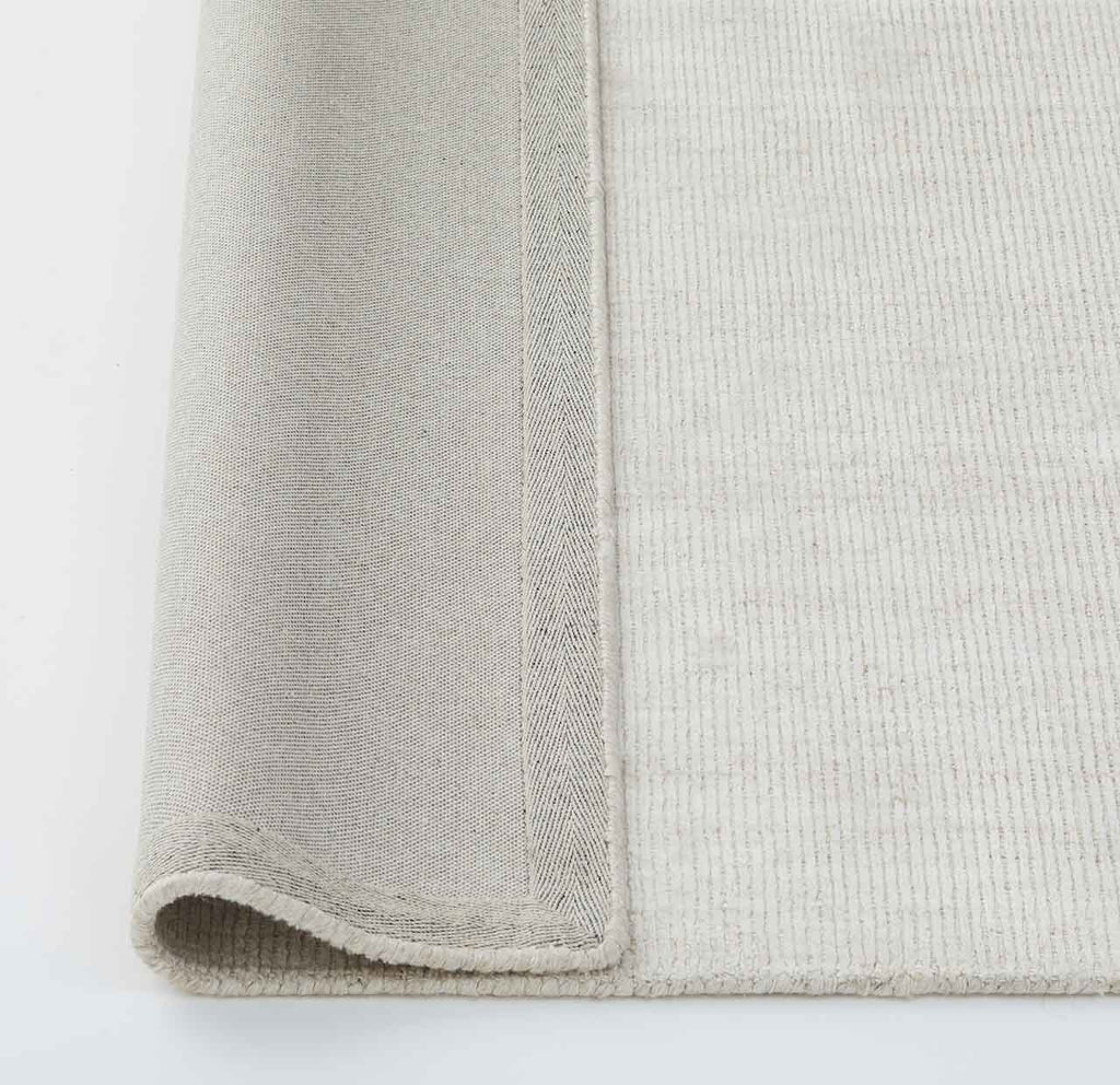 Weave Travertine Floor Rug - Buff